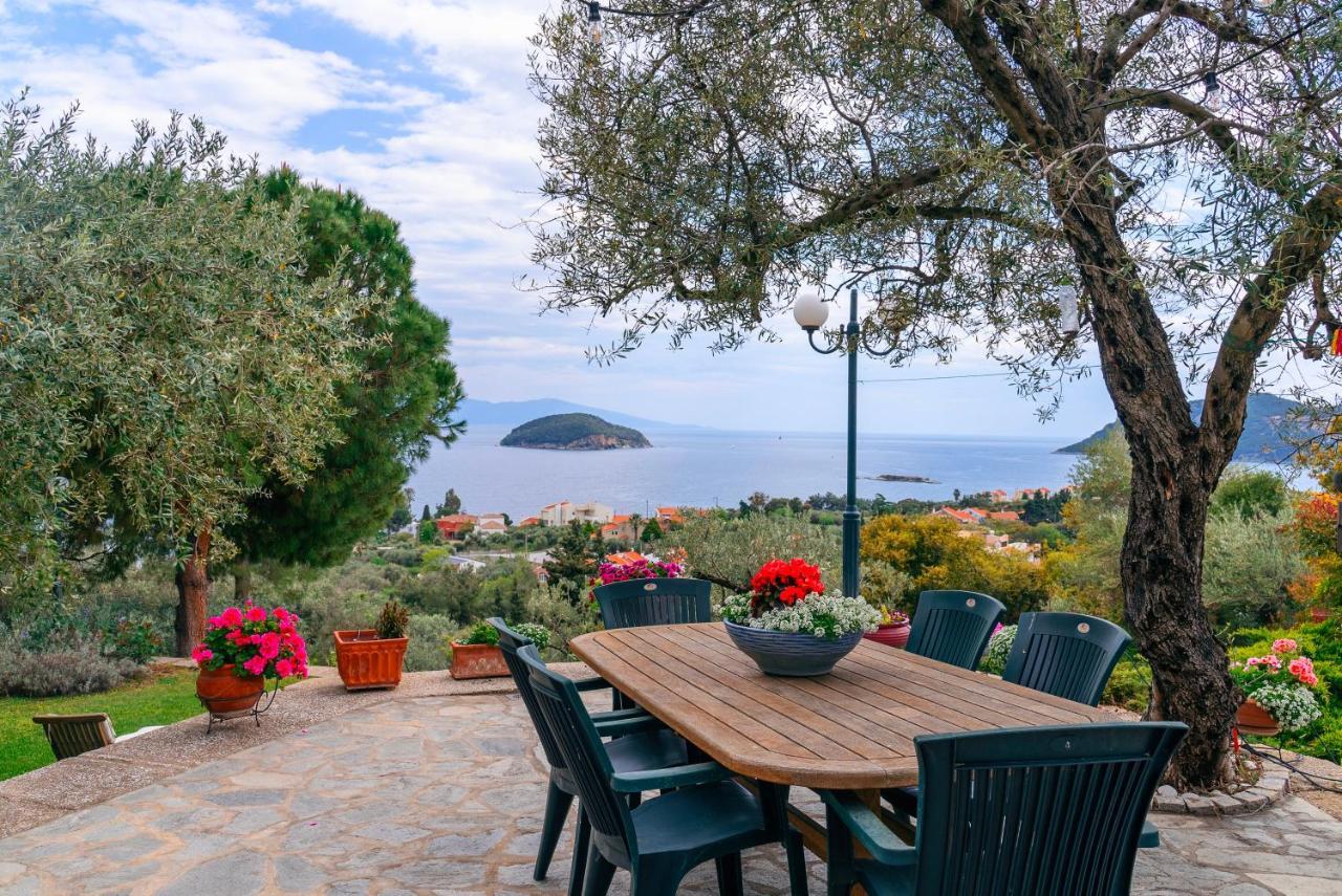 Villa Elia Kavala - Mediterranean Holiday Villa ปาเลออน ซิฟลิคิออน ภายนอก รูปภาพ